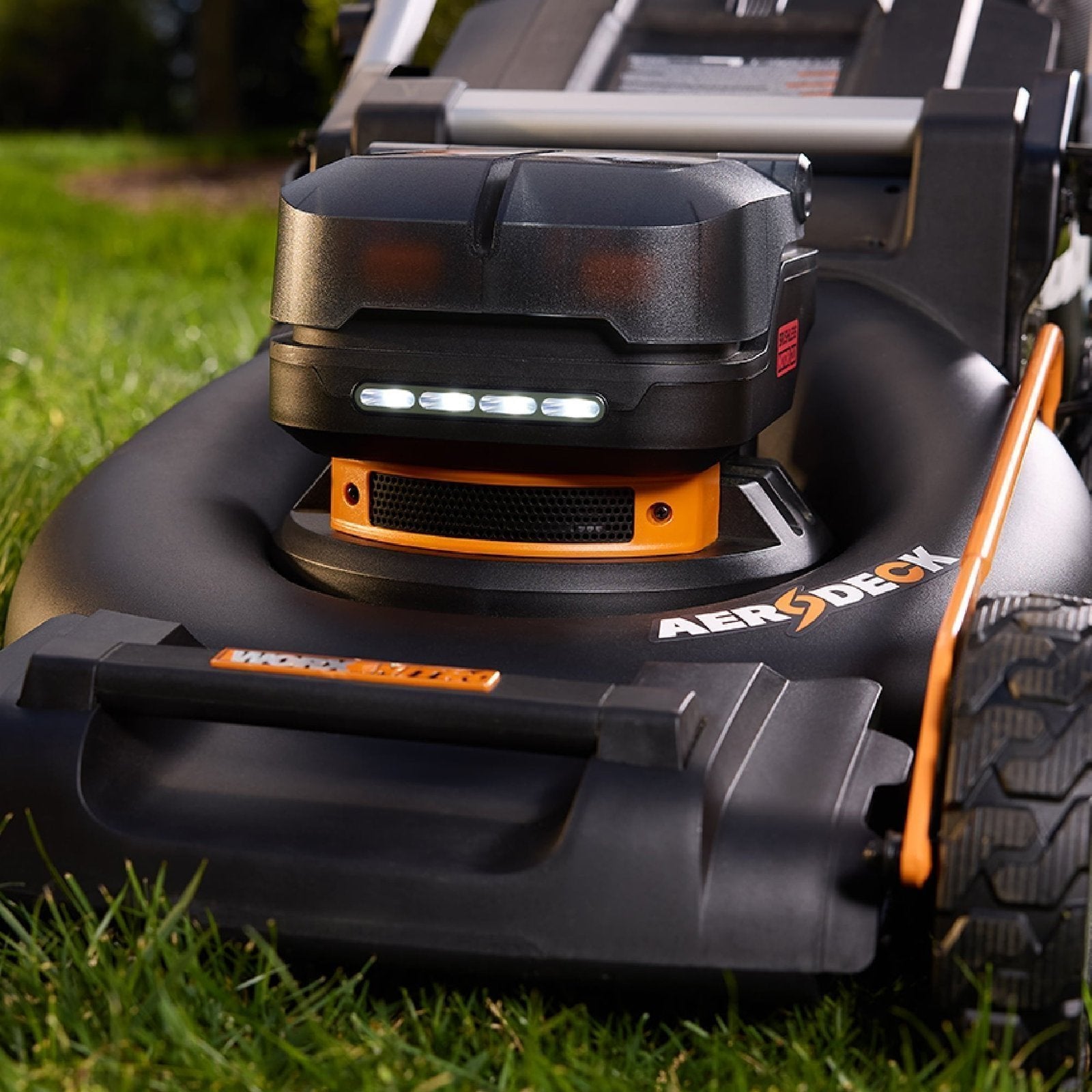 Worx Nitro WG760 40V 21″ Cordless Self-Propelled Lawn Mower with Brushless Motor (Batteries & Charger Included) image 2