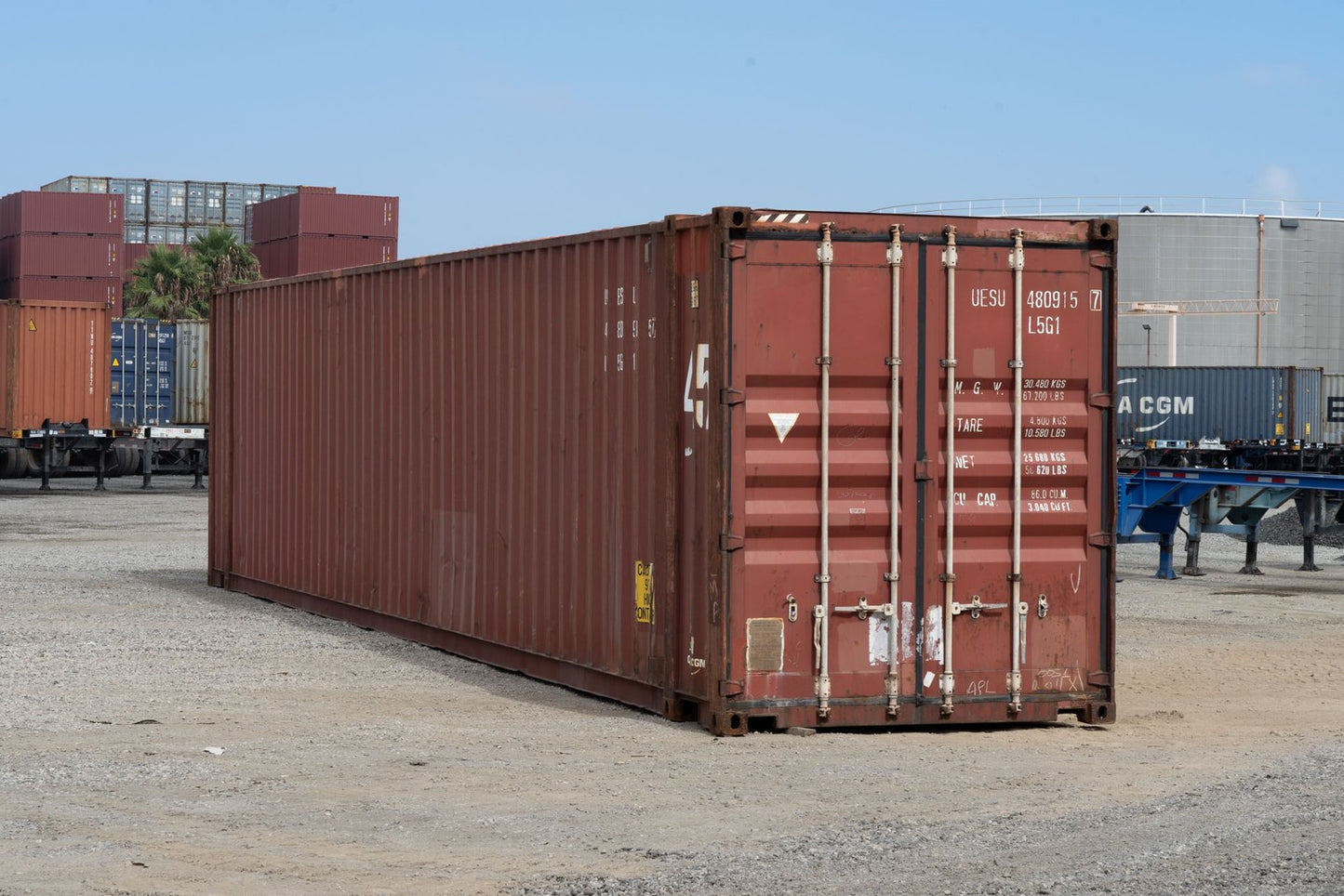 45-foot High Cube Shipping Container – Cargo-worthy image 0