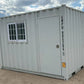 9ft Container Office complete with window and side door image 6