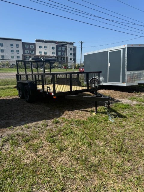 2025 6X12TA UTITILY TRAILER 2 FT WALLS 4568 image 1