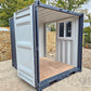 8′ Shipping Container Site Safe Lock Up Box Toolbox 8ft Workshop Shed Office image 0