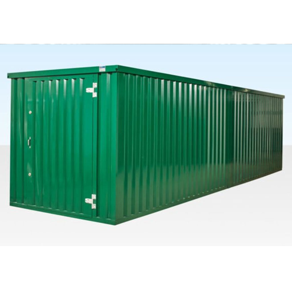 8M X 2.1M End Linked Flat Packed Container Bundle (Powder Coated) image 1