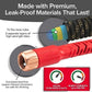 Pocket Hose 100 FT Copper Head Expandable Garden Hose with Pocket Pivot, No Tangles, AS SEEN ON TV, 360° Swivel, Tri-Tex Tubing, Force Field Jacket, Lead-Free, No-Kink, Anti-Burst w/APT image 2