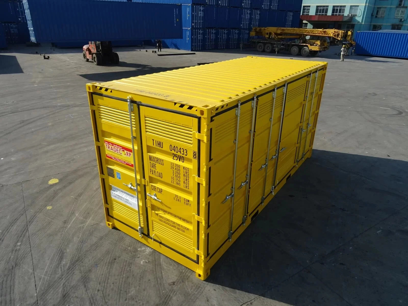 20ft dangerous goods shipping container image 3