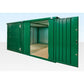 4M X 4.2M Side Linked Flat Pack Container Bundle (Powder Coated) image 0