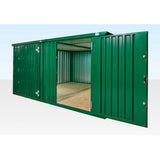 4M X 4.2M Side Linked Flat Pack Container Bundle (Powder Coated) image 0