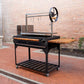 Premium Argentine/Santa Maria BBQ Grill with Wood Fire and Charcoal Grill image 12