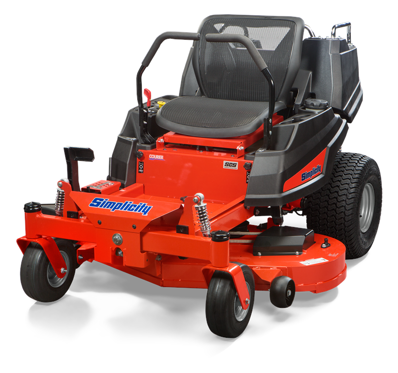 Simplicity Courier 21.5HP 726cc Kawasaki 48″ FAB Z-Turn Suspension Mower w/ CARGO BED #2691660 image 0