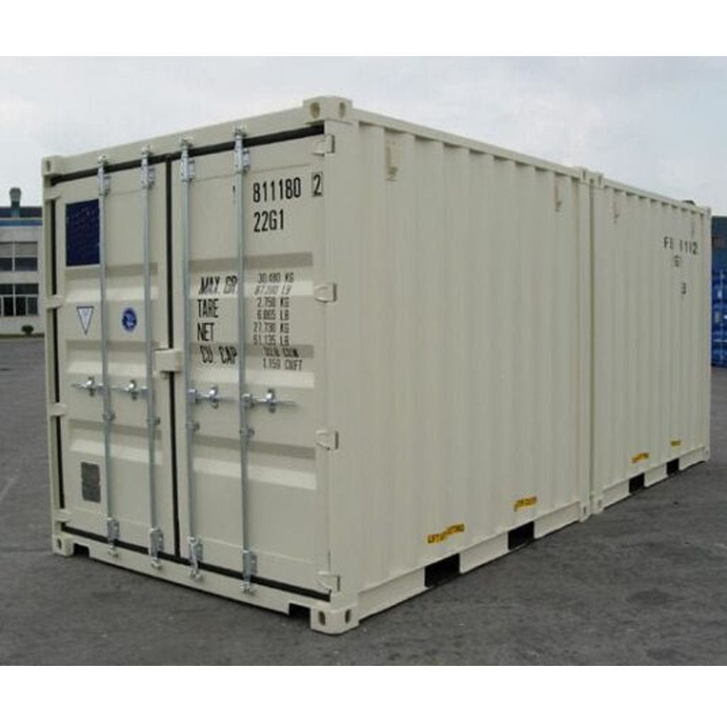 DuoCon One-tripper (10′ +10′) Steel Shipping Containers image 1