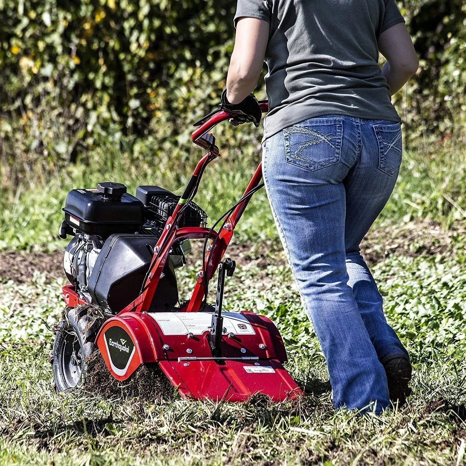 Earthquake 33970 Victor Rear Tine Tiller, Powerful 212cc 4-Cycle Vipe Engine image 10