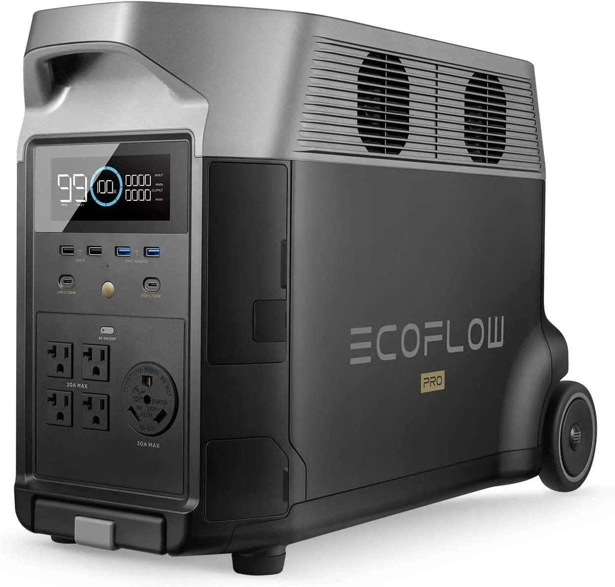 ECOFLOW DELTA Pro 3600W | Home generator, portable generator image 0