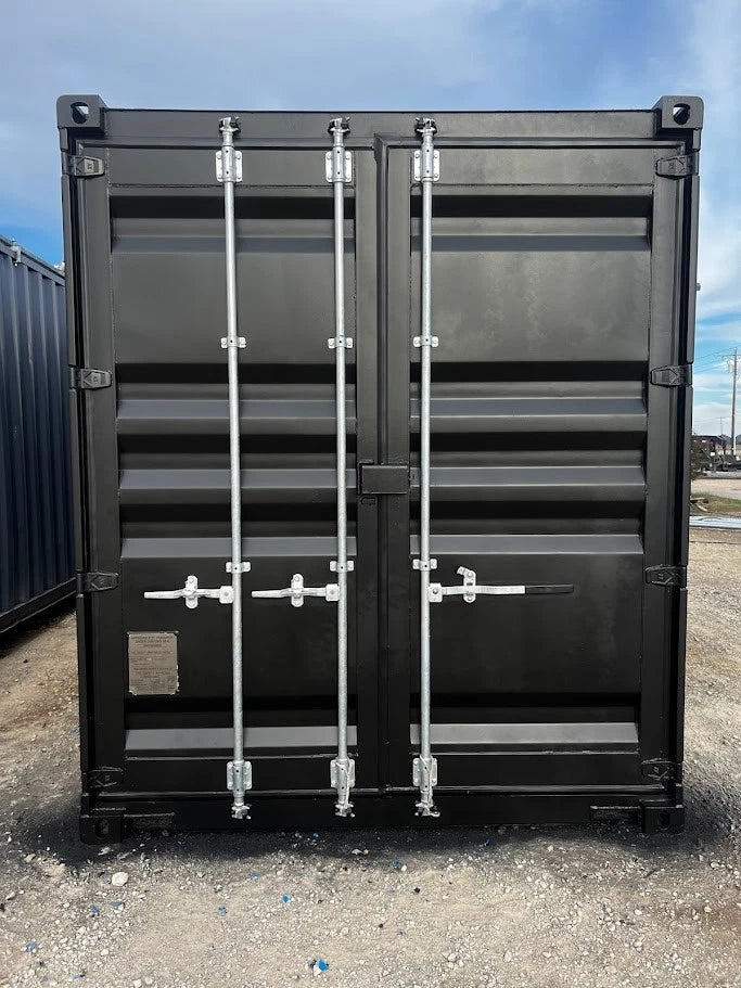 40ft Shipping Container w/3 Roll-Up Side Doors image 1