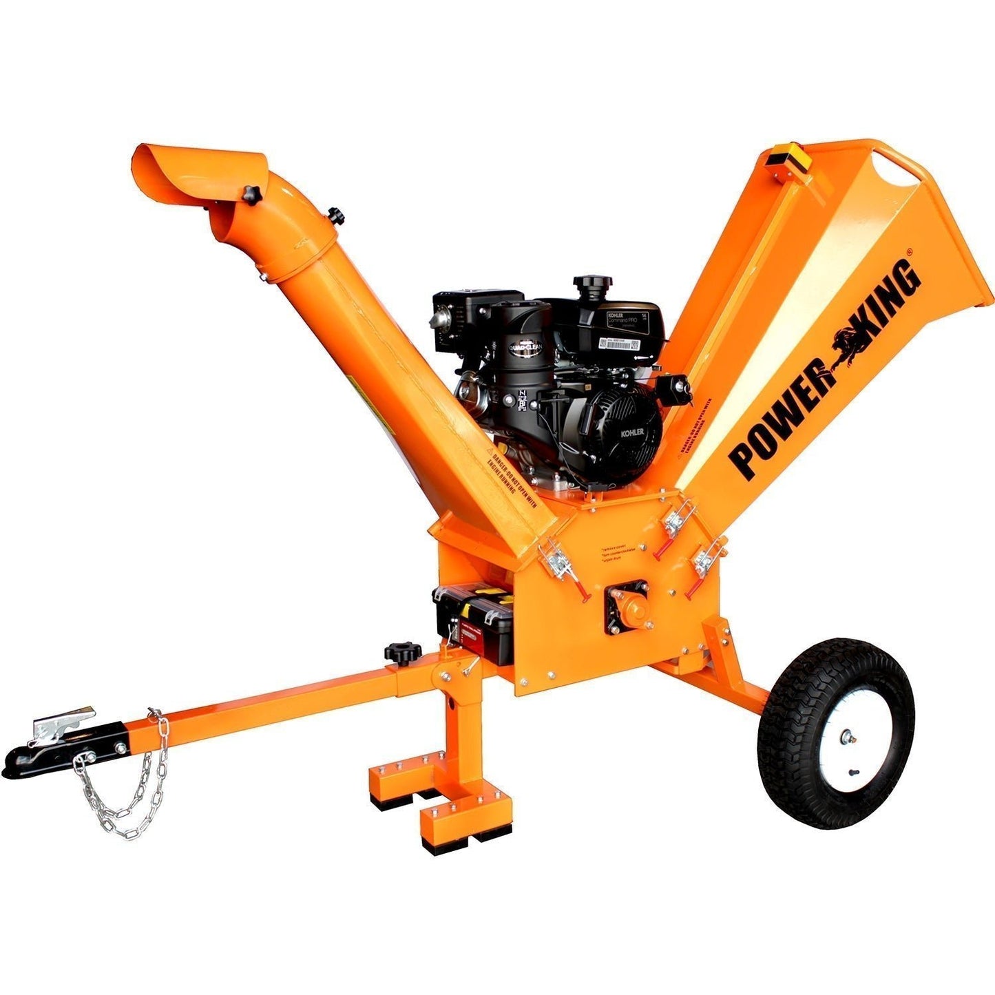 PowerKing 5-Inch 14 HP Chipper Shredder with Electric Starter & Hour Meter – PK0915-EH image 4