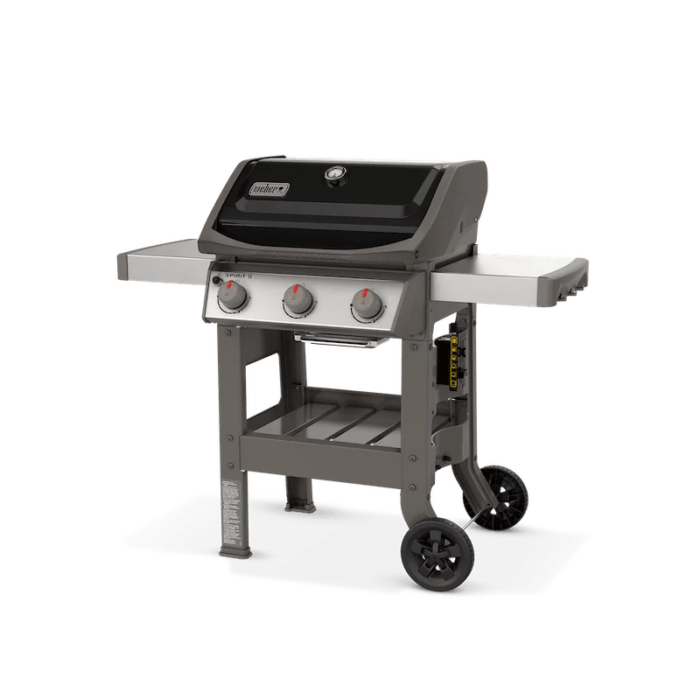 Weber Spirit II E-310 Propane Gas Grill, Black image 1