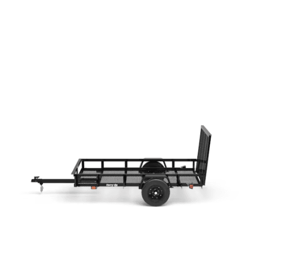 Carry-On Trailer 5-ft x 8-ft Steel Mesh Utility Trailer with Ramp Gate image 2
