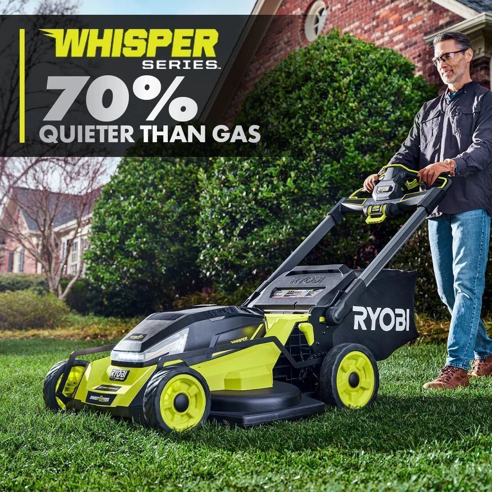 RYOBI 80v Hp brushless 30″ self-propelled dual-blade lawn mower kit image 10