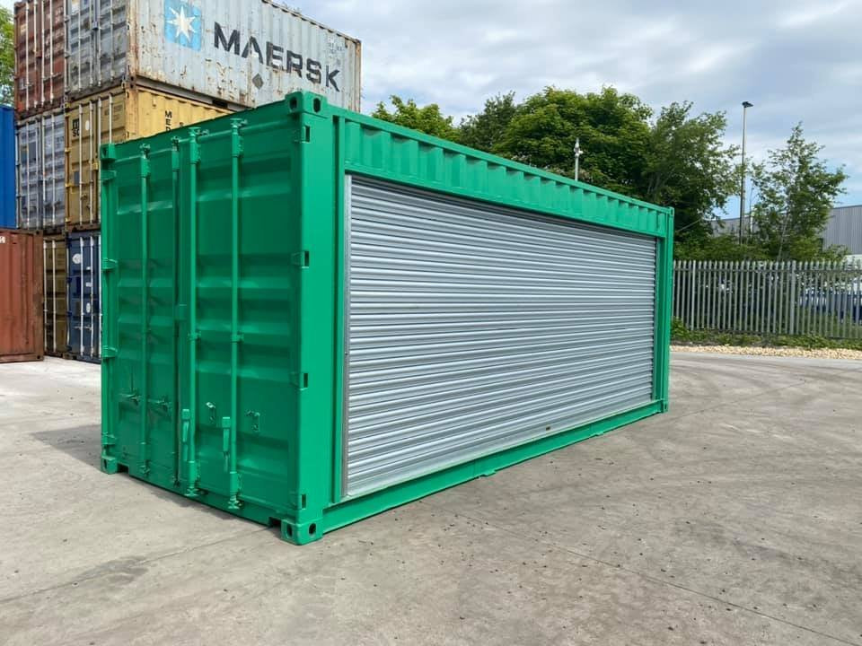 20ft Roller Shutter Conversion Container image 0