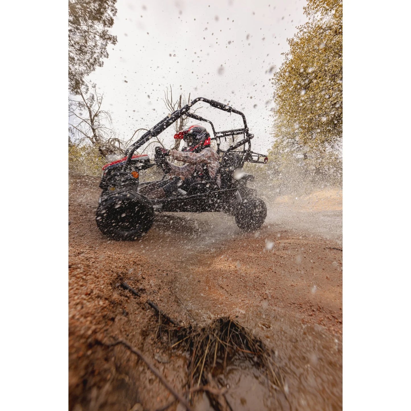 Coleman Powersports GK200 196cc Gas Powered Dual Seat Go-Karts. image 1