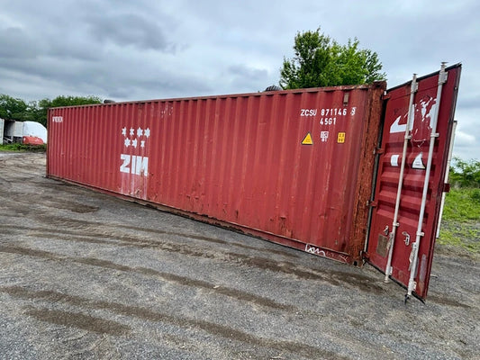 45ft Steel Shipping Containers Red image 0