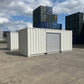 20ft Custom Shipping Container – Roller Shutter RAL 7035 Respray image 0