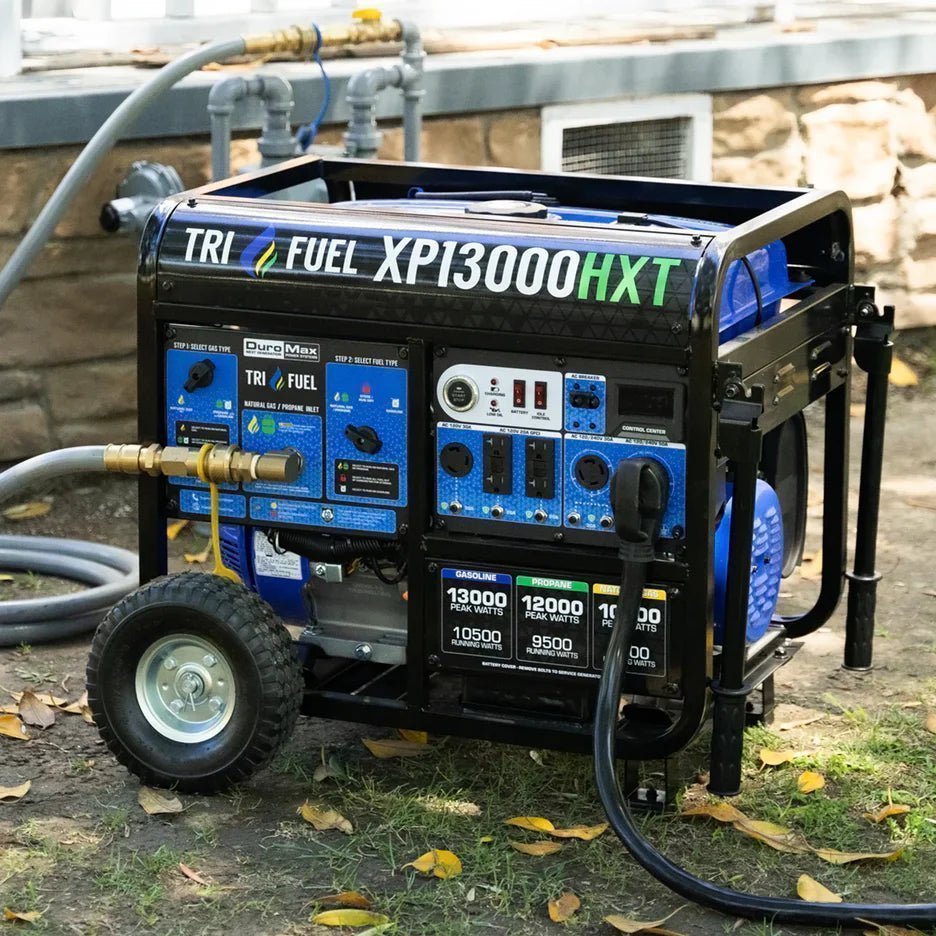 DuroMax XP13000HXT 13,000 Watt Electric Start Tri-Fuel Portable Generator w/ CO Alert image 2