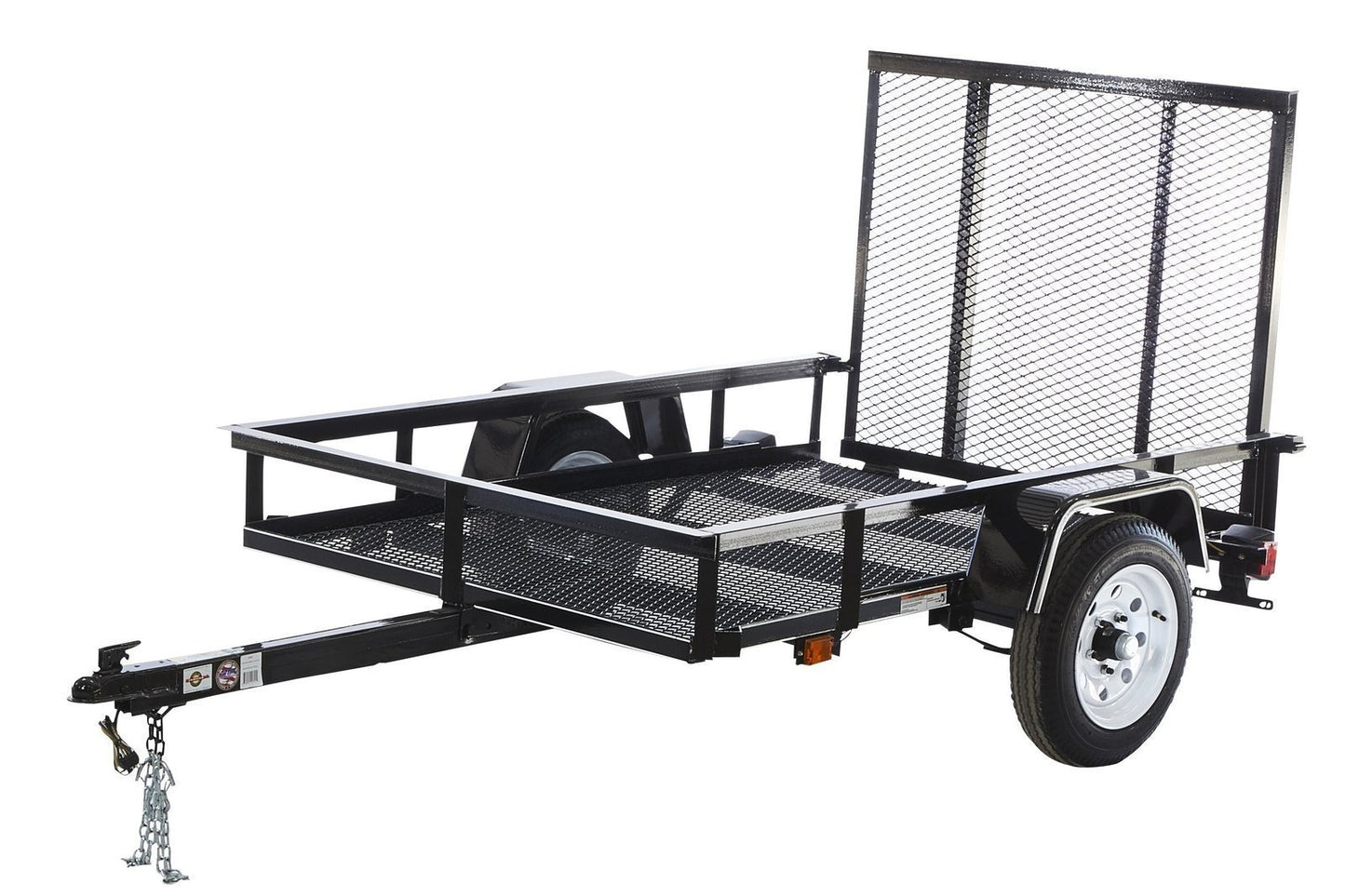 Carry-On Trailer 4-ft x 7-ft Steel Mesh Utility Trailer image 0