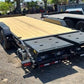 22 Foot Big Tex Super Duty Tandem Axle with Mega Ramp Black Equipment Trailer (16ET-19BK+3MR) image 2