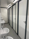 20ft x 8ft Shipping Container Toilet Block – Reading image 0