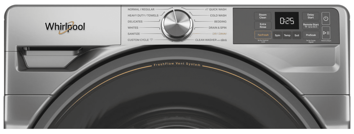 Whirlpool WFW5720RR 4.5 cu. ft. Smart Front Load Washer image 1