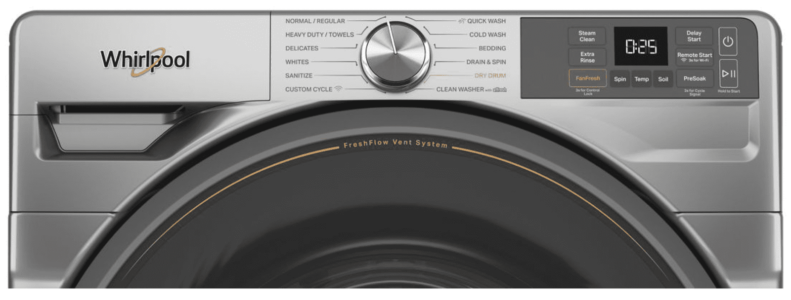 Whirlpool WFW5720RR 4.5 cu. ft. Smart Front Load Washer image 1