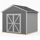 Rookwood 10 ft. W x 8 ft. D Solid + Manufactured Wood Storage Shed with Floor image 0