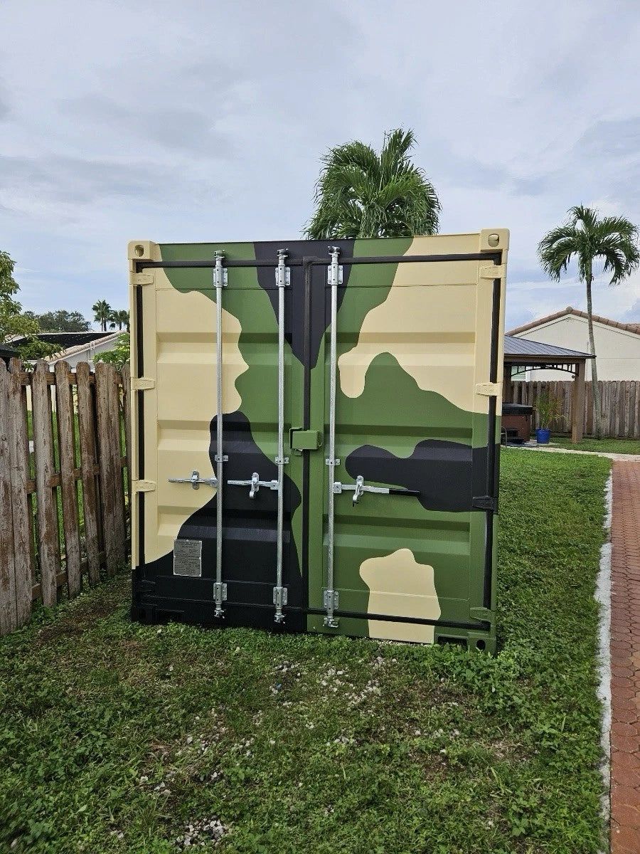 20ft Camouflage Storage Container – Wind & Water Tight image 0