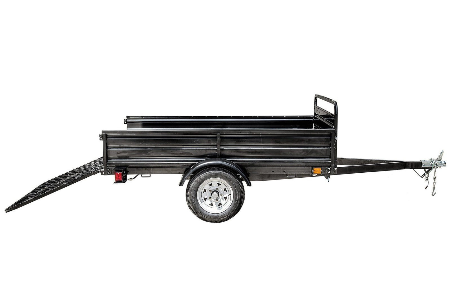 DK2 5-ft x 7-ft Steel Utility Trailer with Ramp Gate ( 1639-lb Capacity ) 2491711 image 1