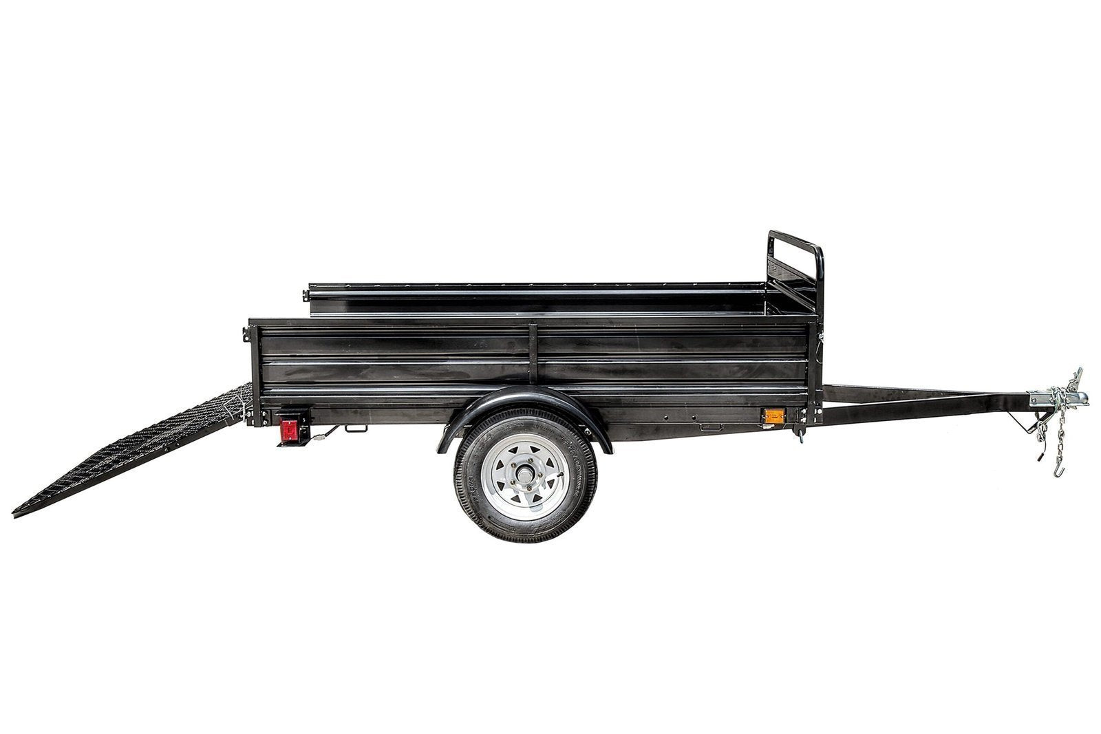 DK2 5-ft x 7-ft Steel Utility Trailer with Ramp Gate ( 1639-lb Capacity ) 2491711 image 1