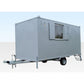 16Ft x 7Ft 6in Steel Mobile Anti-Vandal Office Cabin image 0