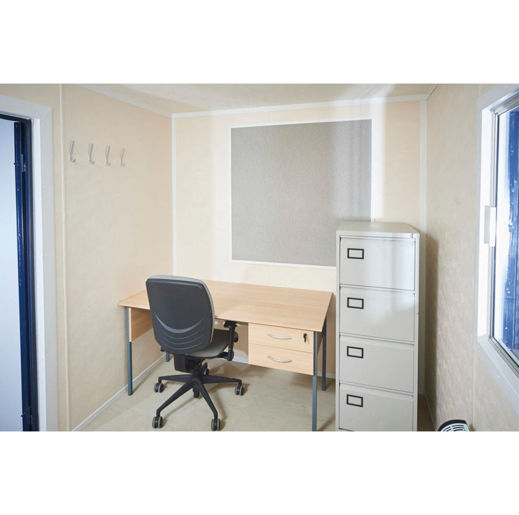 12Ft x 8Ft Steel Anti-Vandal Office Cabin image 0