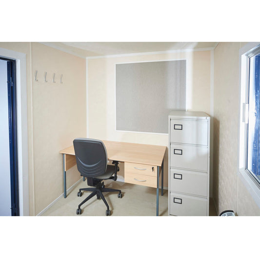 12Ft x 8Ft Steel Anti-Vandal Office Cabin image 0
