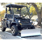 400cc GVX Gas Golf Cart UTV 4×4 With Snow Plow & Rear Flip Seat – All Wheel Drive ATV-CDU image 0