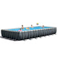 Intex 24ft x 12ft x 52in Ultra XTR Frame Rectangular Swimming Pool Set with Sand Filter Pump, Ladder, Ground Cloth, Cover and Robot Vacuum image 6