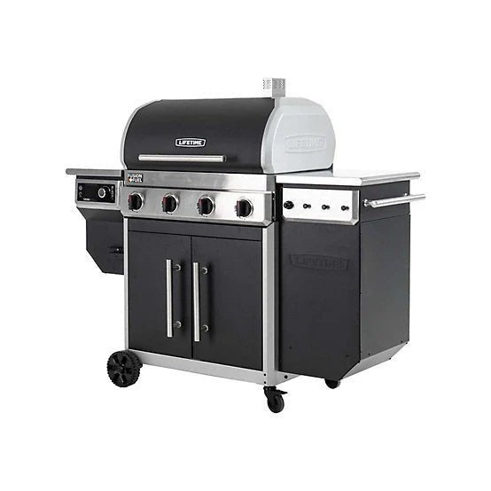 Lifetime 742 sq. in. Pellet Smoker and Grill Combo image 0