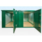 4M X 4.2M Side Linked Flat Pack Container Bundle (Powder Coated) image 1