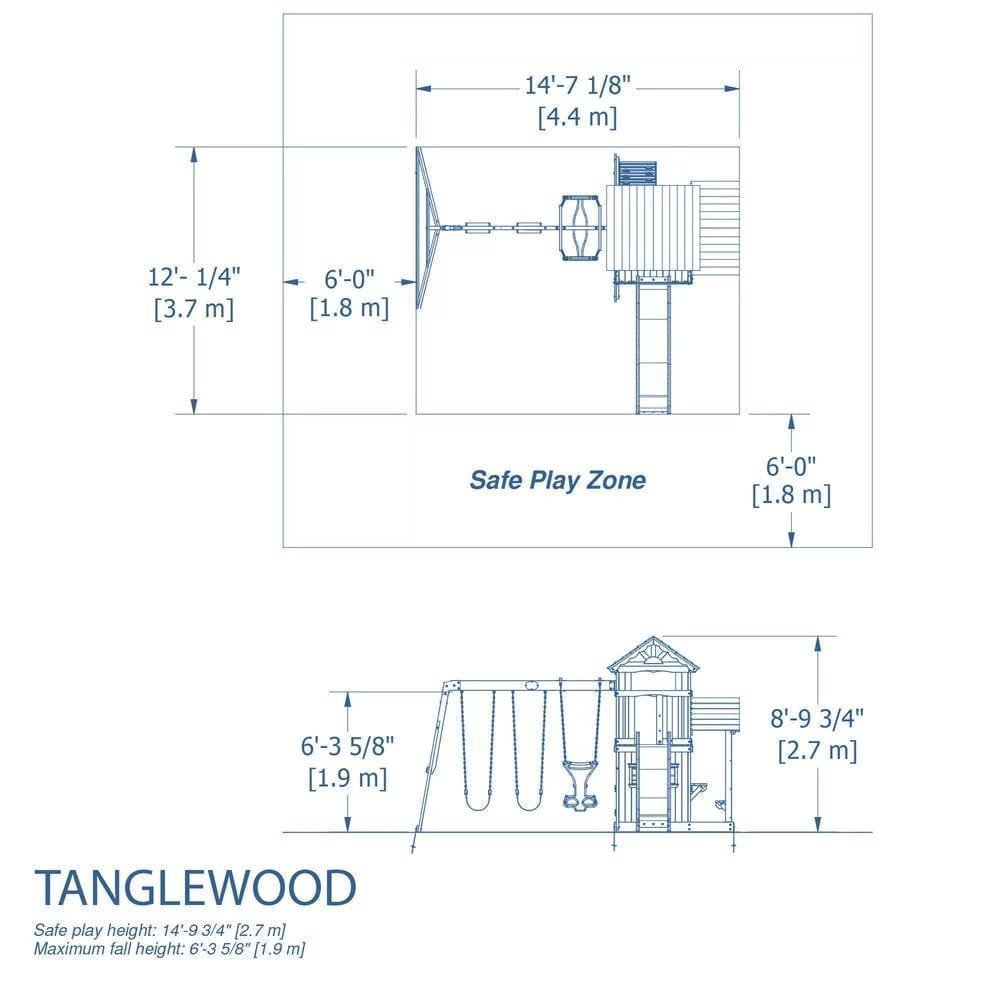 TANGLEWOOD SWING SET image 4