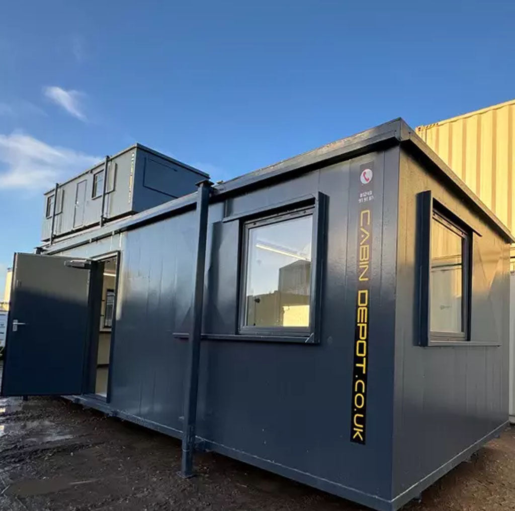 32x10ft Cabin | Office / Canteen | Anti-Vandal Cabin | Portable Building | kitchenette image 0