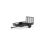 Carry-On Trailer 5-ft x 8-ft Steel Mesh Utility Trailer with Ramp Gate image 0