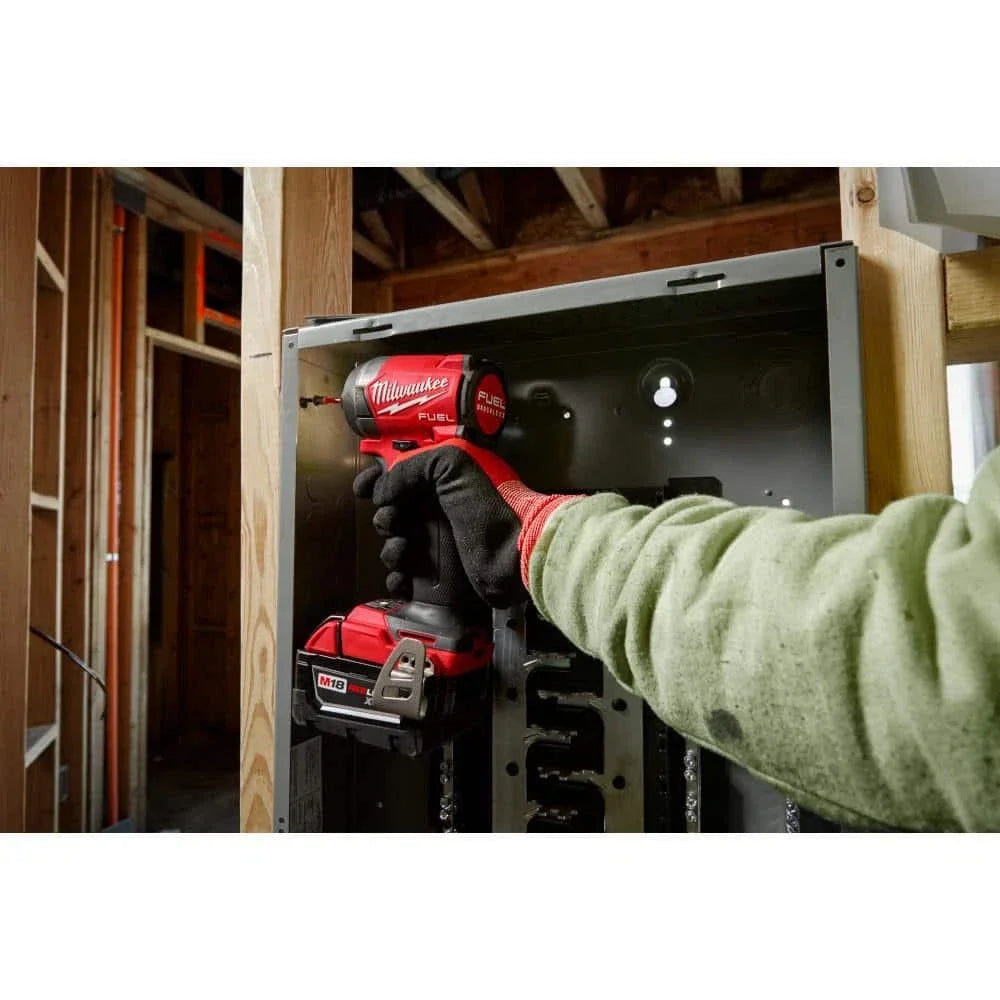 Milwaukee M18 FUEL 18- V Lithium-Ion Brushless Cordless Hammer Drill and Impact image 1