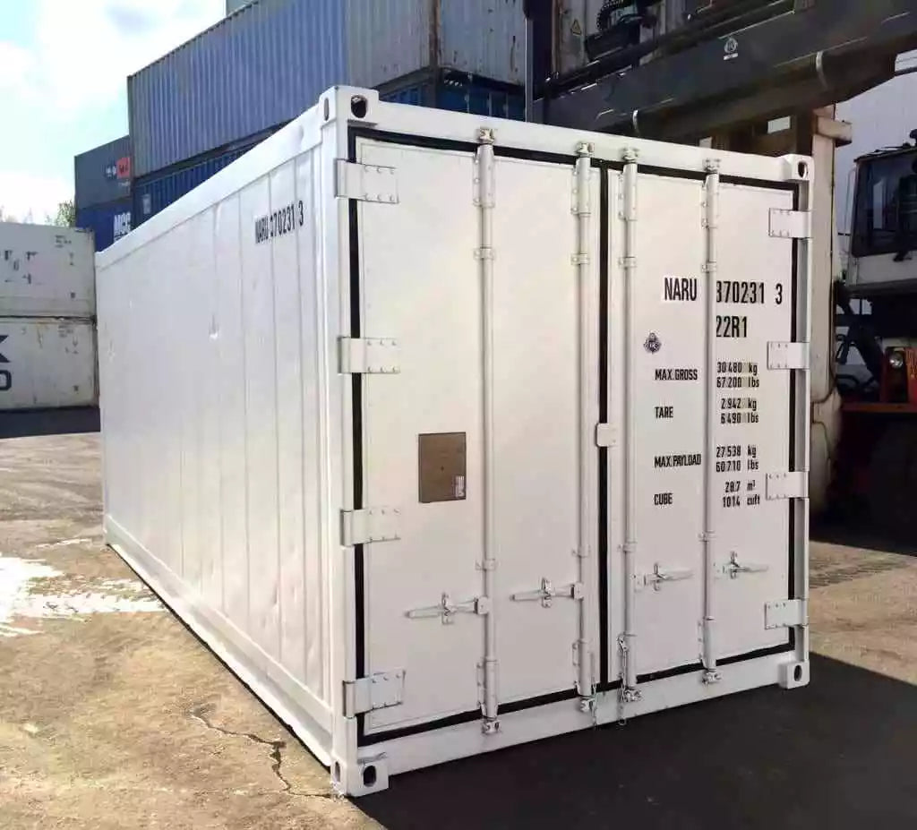 20 Feet Freezer Container Compact Mobile Cold Storage Cell Thermo King / Reefer image 1