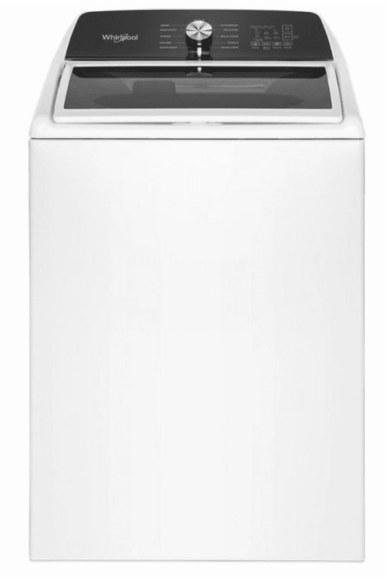 Whirlpool WTW5025SW 4.5 Cu. Ft. Top Load Washer, Built-In Faucet, Agitator image 0