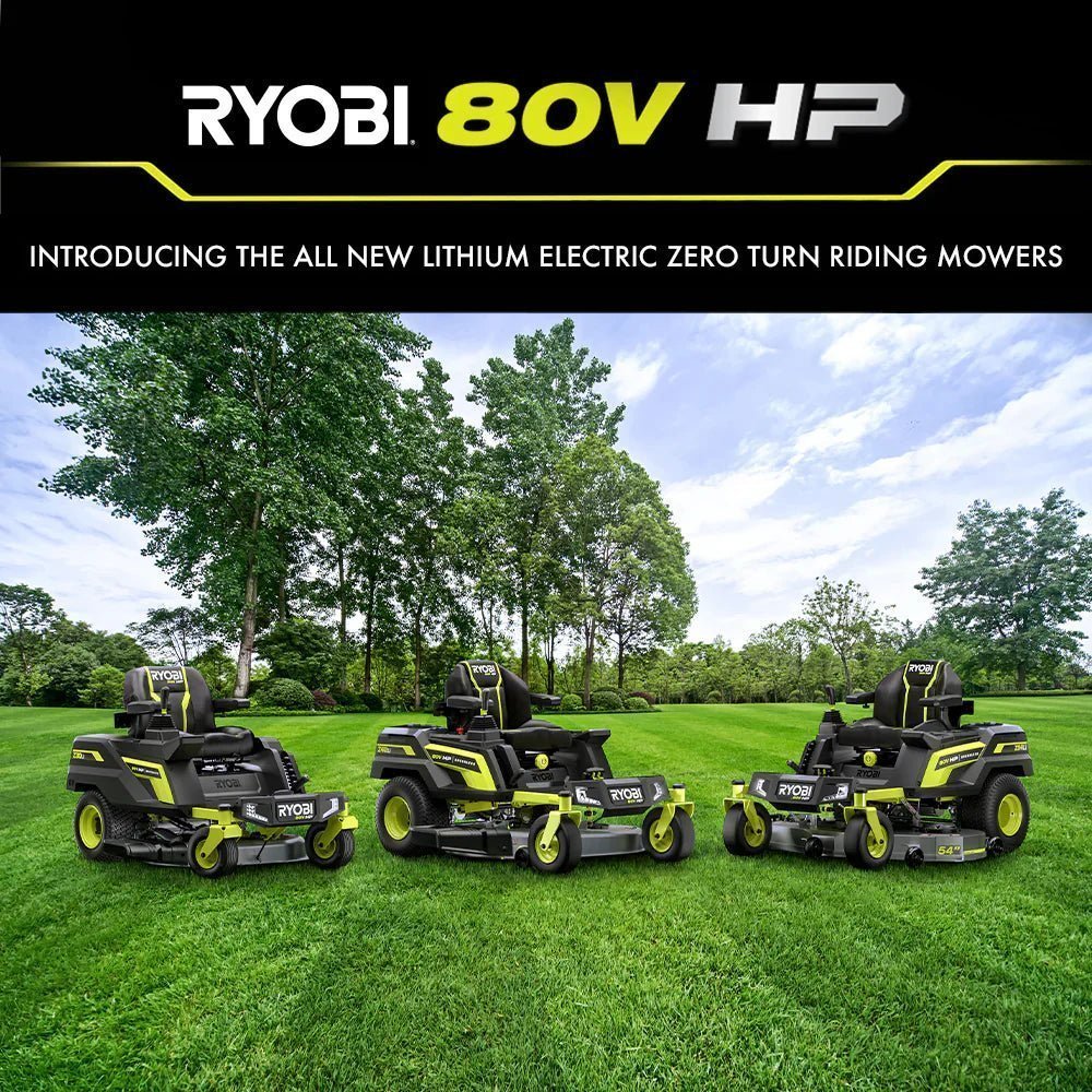 80V Max HP Lithium 54″ Brushless Electric Zero Turn Lawn Mower image 4