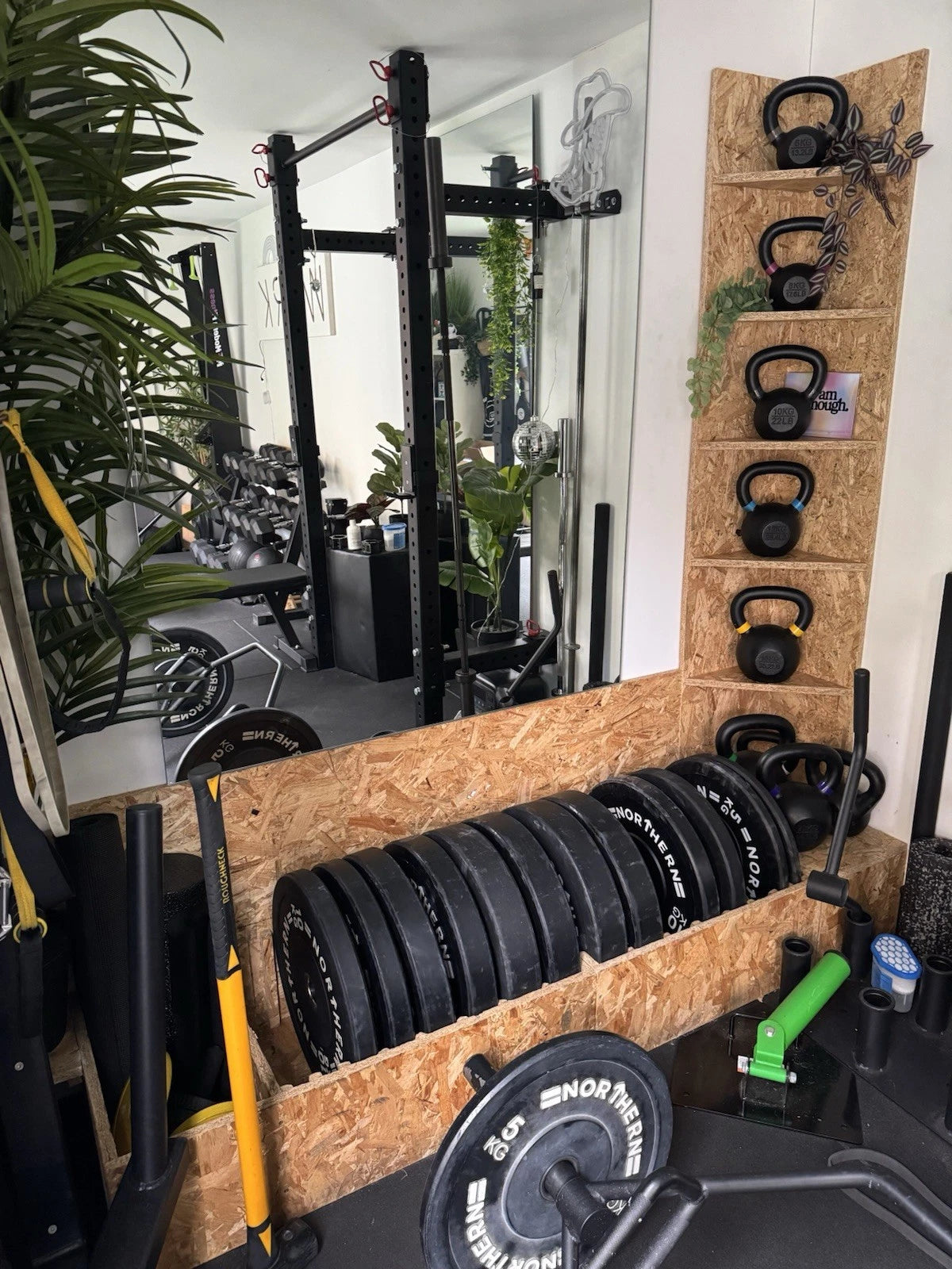 Converted Shipping Container Office Gym 20ft image 1