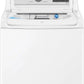 LG – 5.5 Cu. Ft. Smart Top Load Washer with TurboWash3D – White image 12